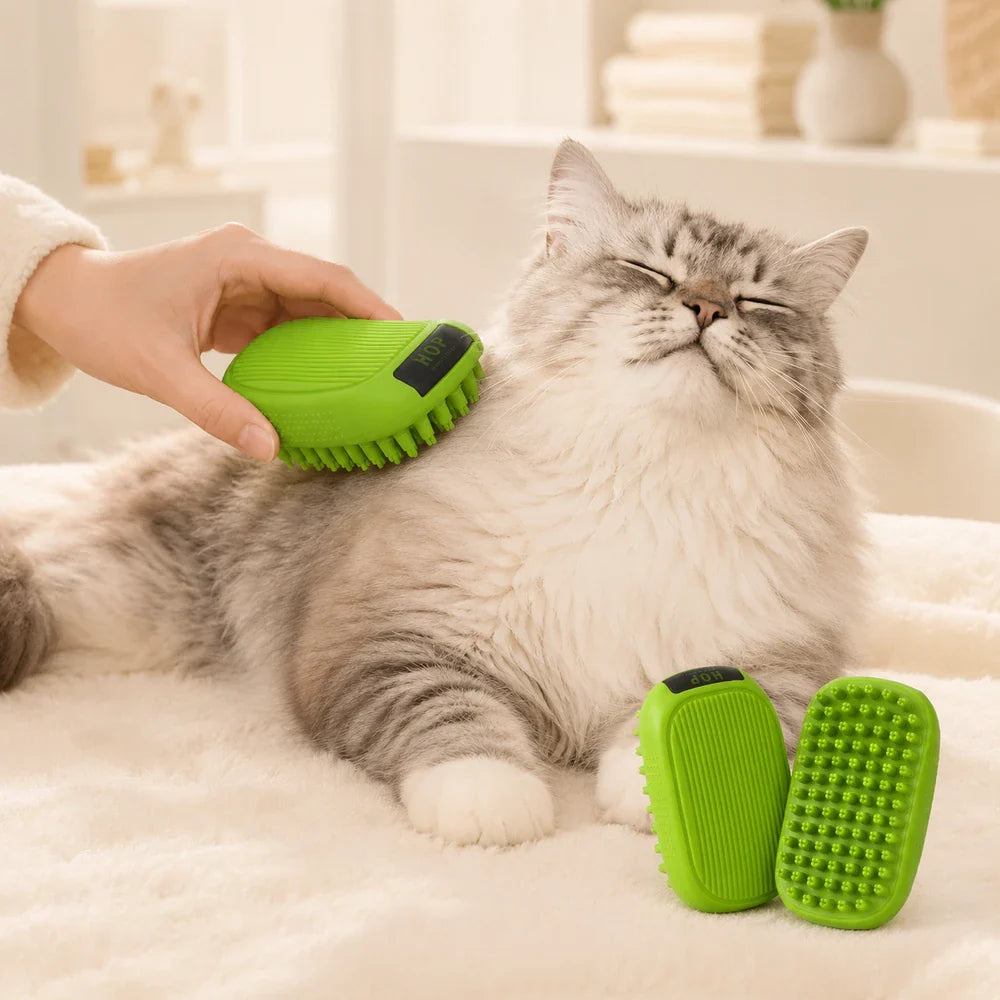 Silicone Pet Bathing Massage Brush