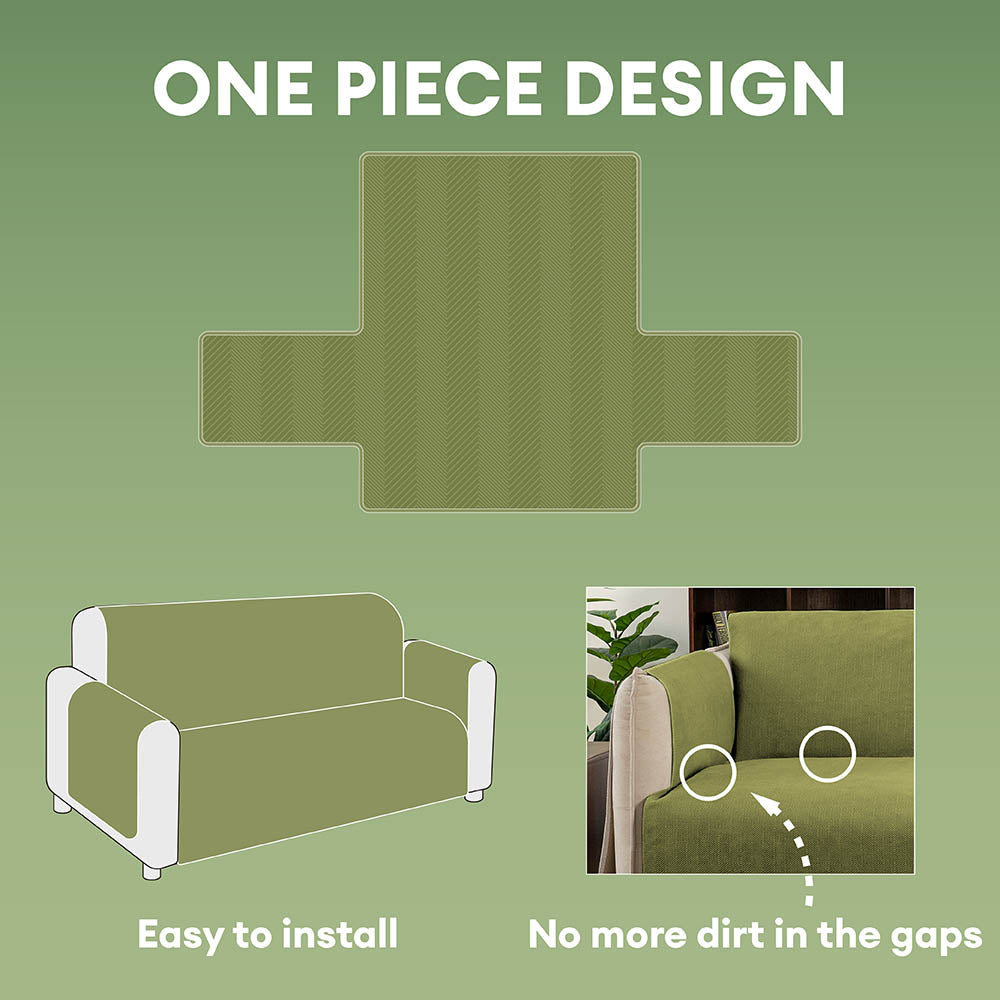 Waterproof Non-Slip Furniture Protector One-Piece Pet Couch Cover-Slipsafe