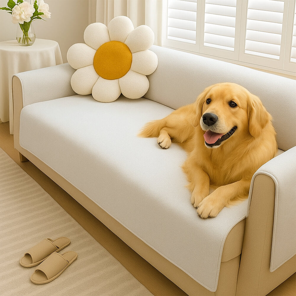 Waterproof Non-Slip Furniture Protector One-Piece Pet Couch Cover-Slipsafe