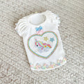 Unicorn Heart Pattern Dog Cat T-shirt