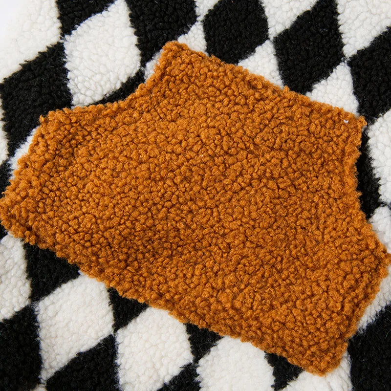 Dog Clothes for Big Dogs Winter Warm Dog Vest Fleece Dog Coat Pet Dog Hoodies Golden Retriever Collie Medium Large Dog Costume